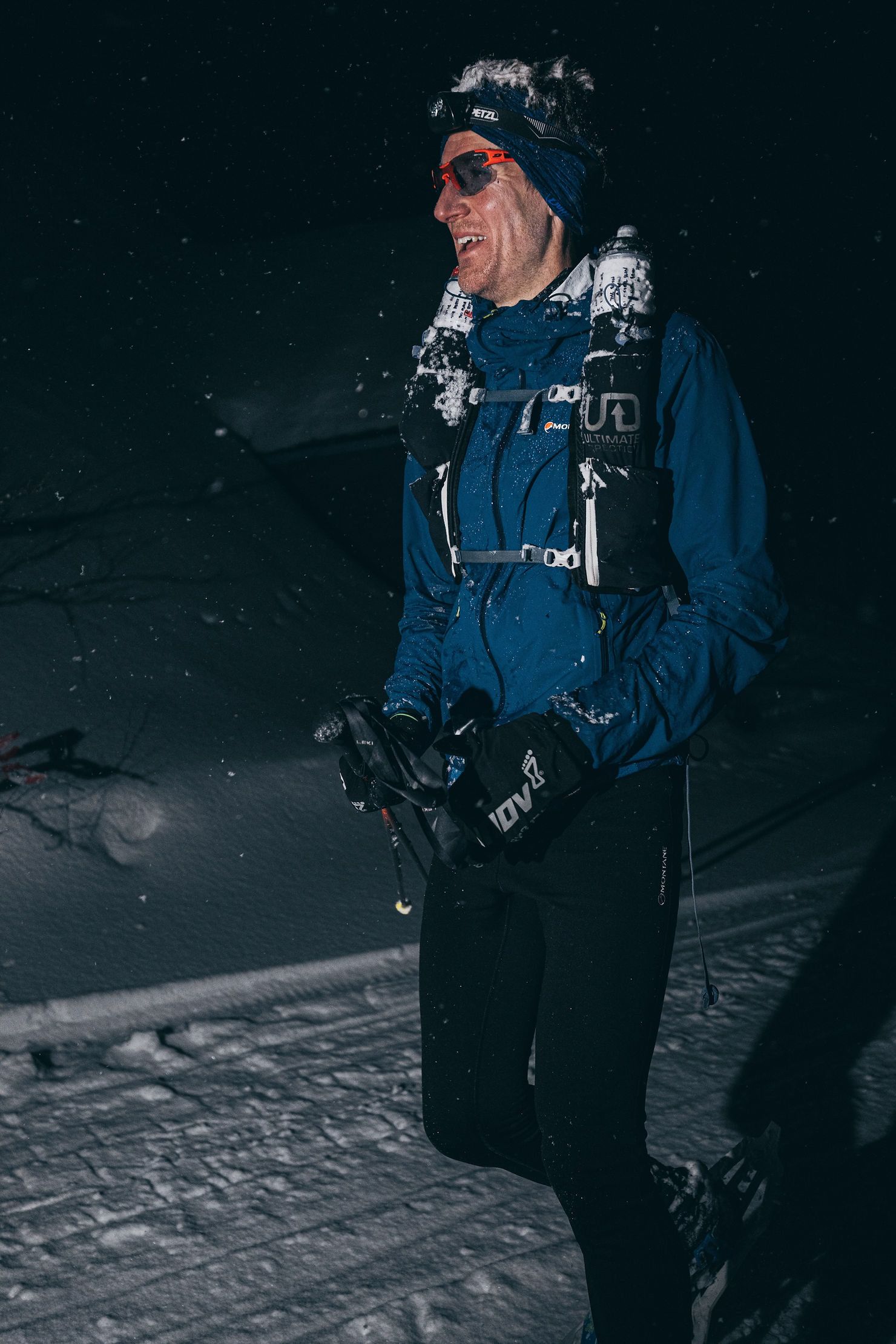 long day finish line of the beyond the ultimate ice ultra